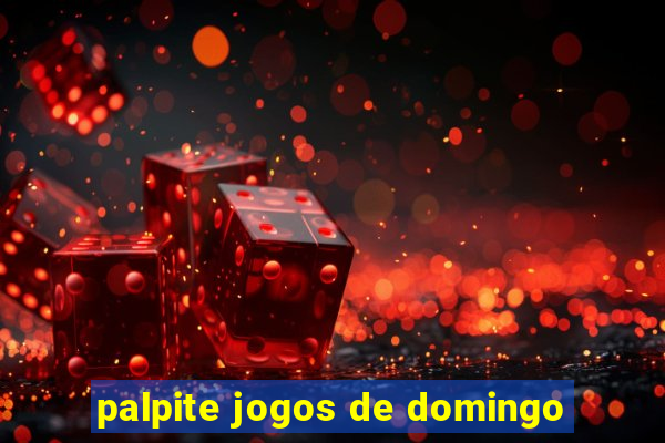 palpite jogos de domingo