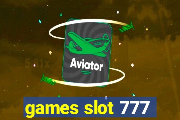 games slot 777