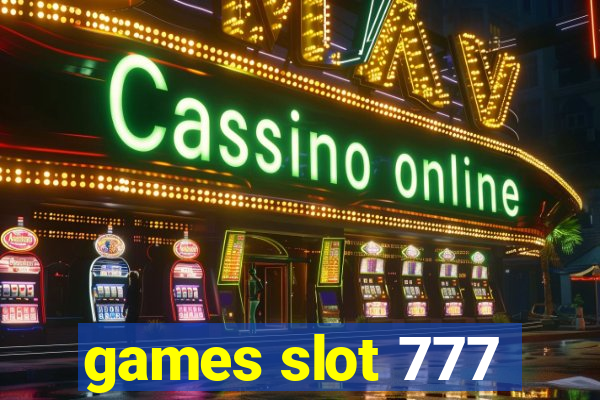 games slot 777