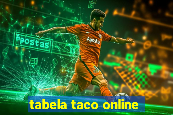 tabela taco online