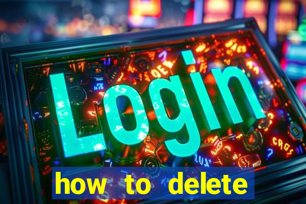 how to delete account in bingo plus