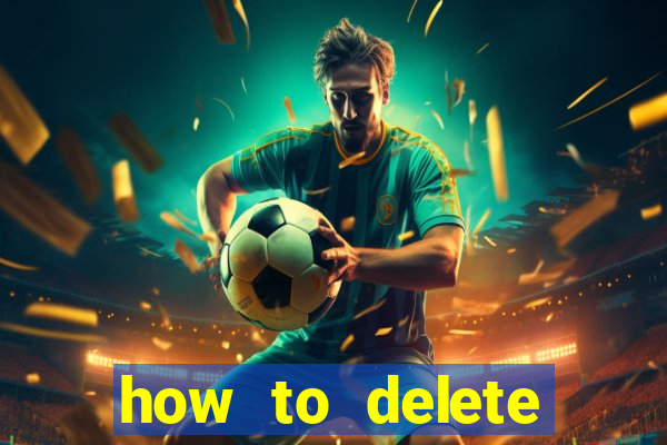 how to delete account in bingo plus