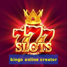 bingo online creator