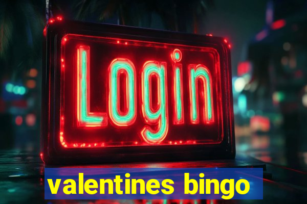 valentines bingo