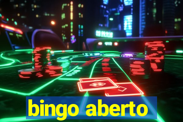 bingo aberto