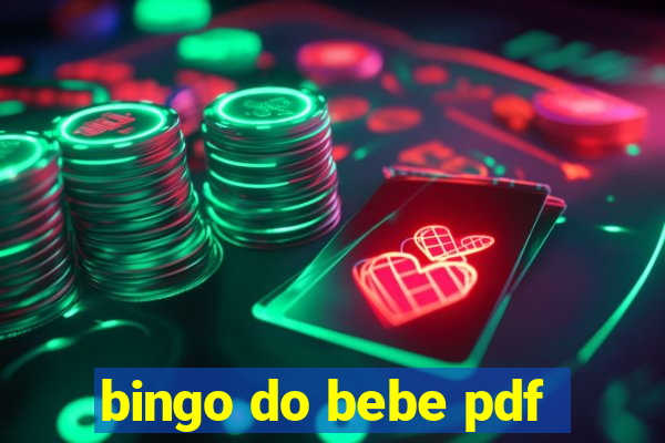 bingo do bebe pdf