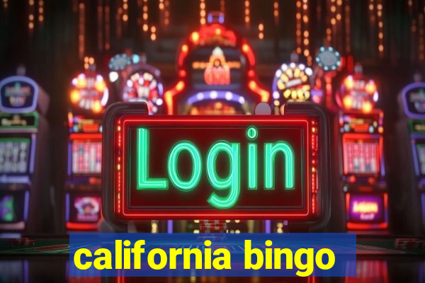 california bingo