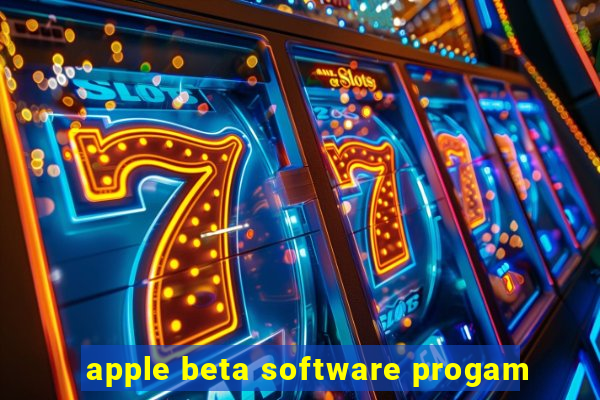 apple beta software progam