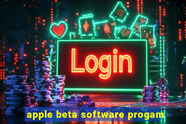 apple beta software progam