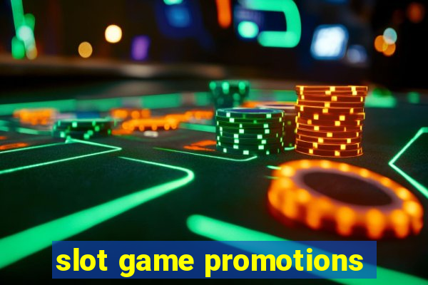 slot game promotions