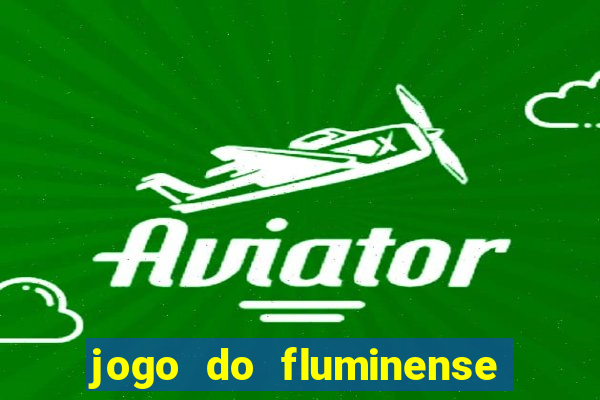 jogo do fluminense hoje palpite