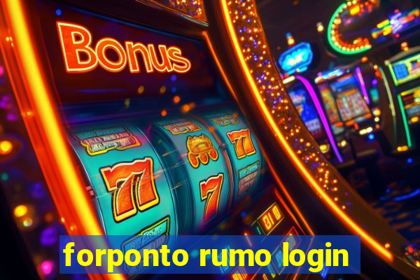 forponto rumo login