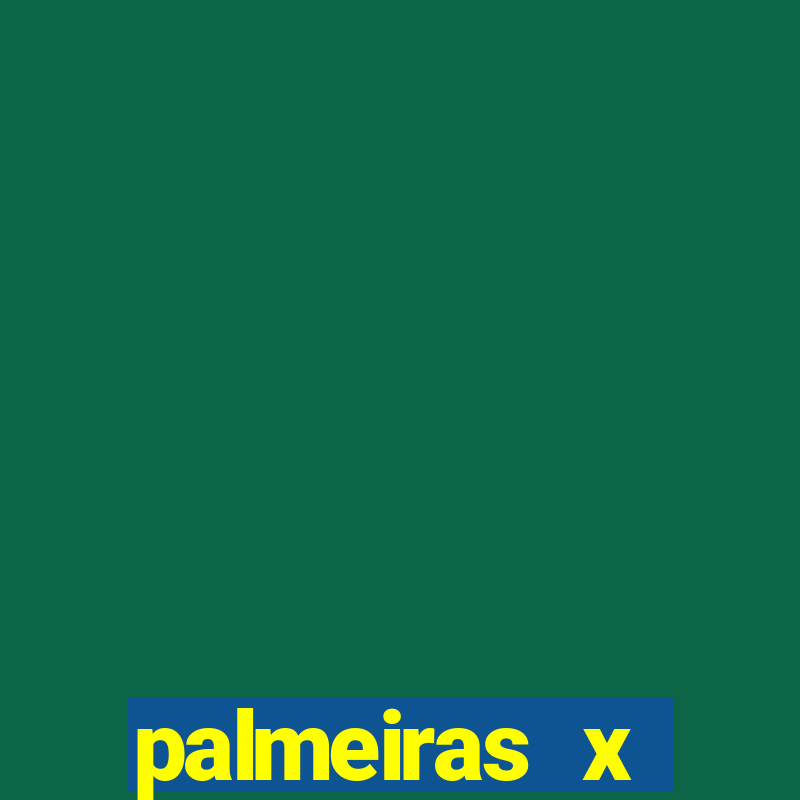 palmeiras x bragantino palpite