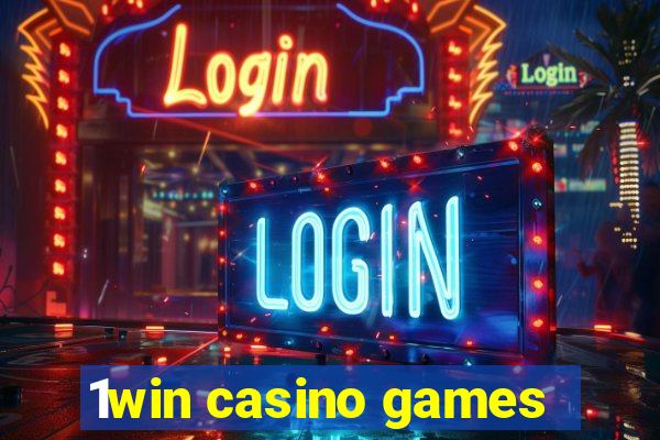 1win casino games