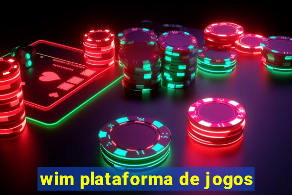 wim plataforma de jogos