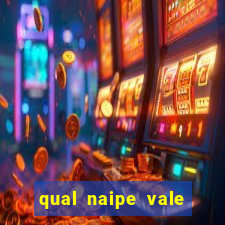 qual naipe vale mais no poker