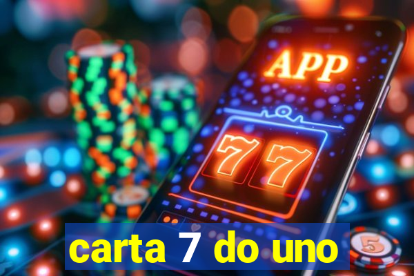 carta 7 do uno