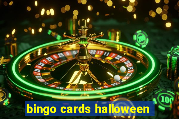 bingo cards halloween