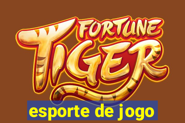 esporte de jogo