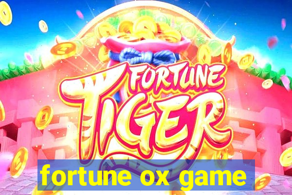 fortune ox game