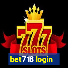 bet718 login