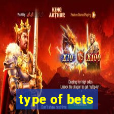 type of bets