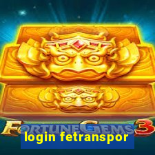 login fetranspor