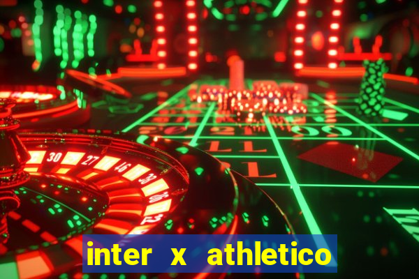 inter x athletico pr palpites