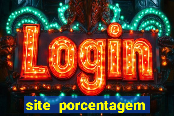 site porcentagem dos slots pg