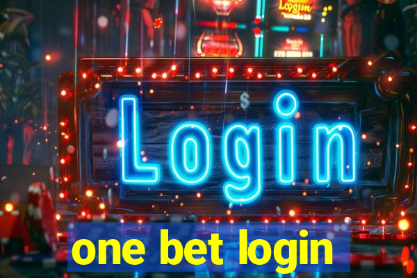 one bet login