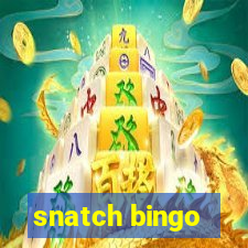 snatch bingo