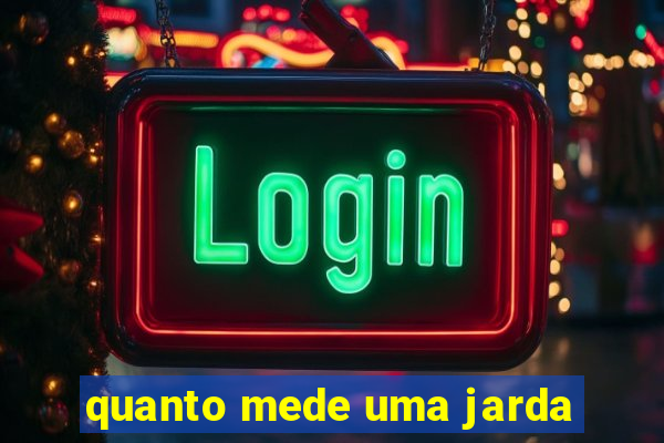 quanto mede uma jarda