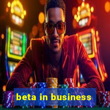 beta in business