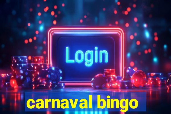 carnaval bingo