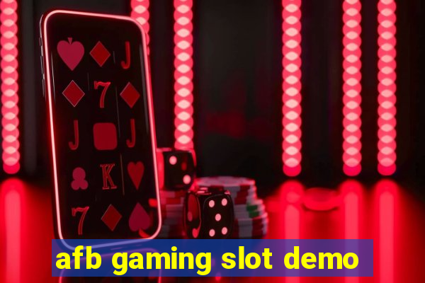 afb gaming slot demo