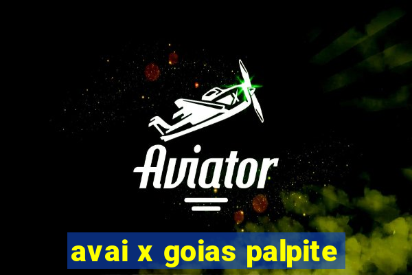 avai x goias palpite