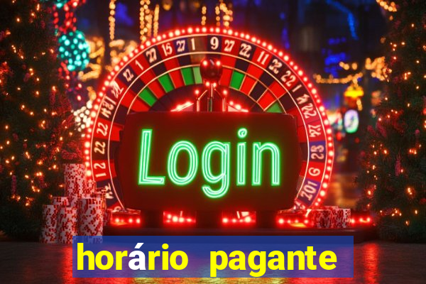 horário pagante fortune mouse