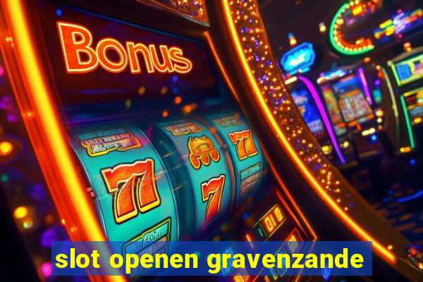 slot openen gravenzande