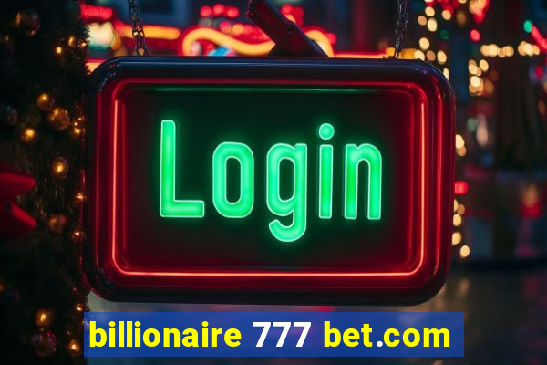 billionaire 777 bet.com