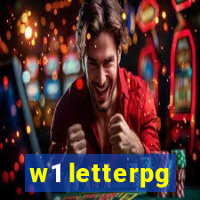 w1 letterpg