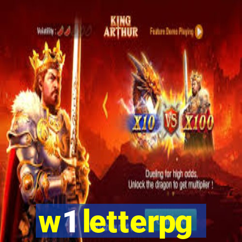 w1 letterpg