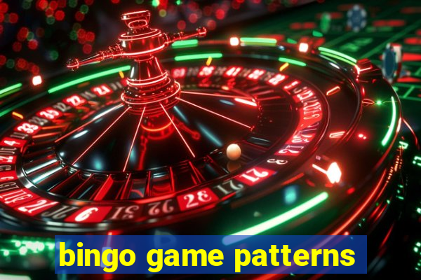 bingo game patterns