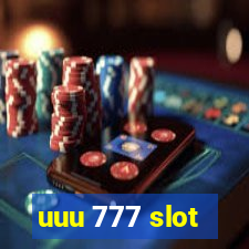 uuu 777 slot