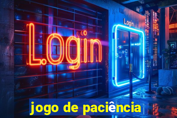 jogo de paciência