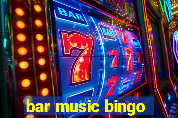 bar music bingo