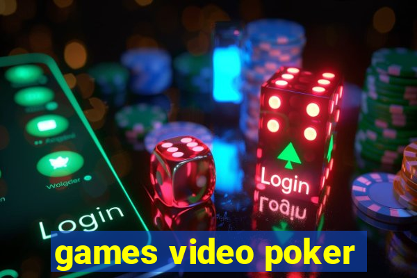 games video poker