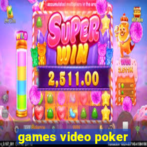 games video poker