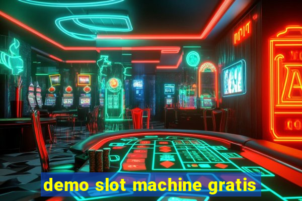 demo slot machine gratis