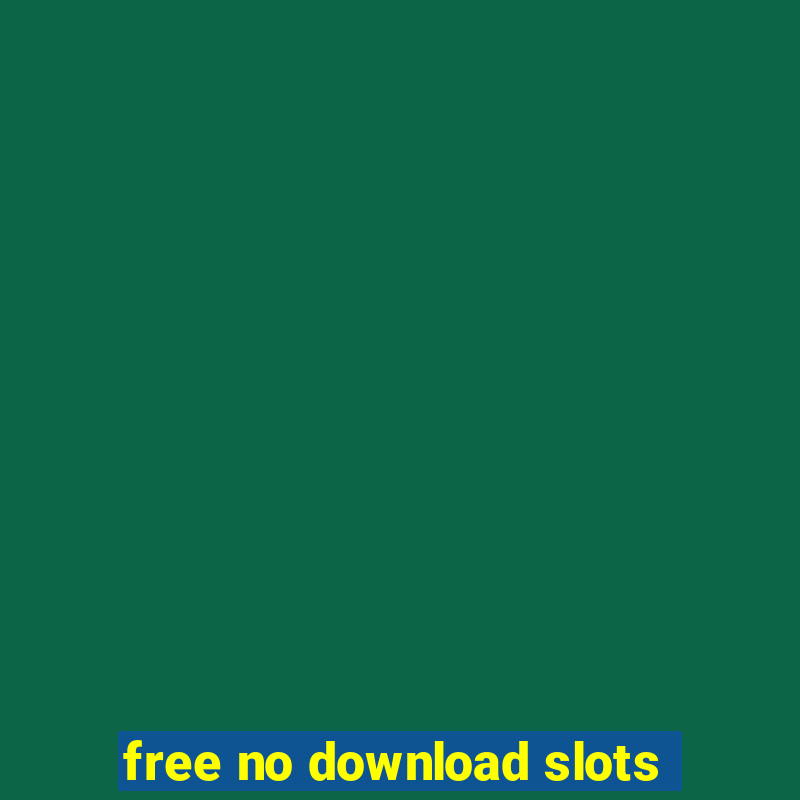 free no download slots