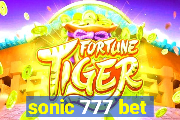 sonic 777 bet